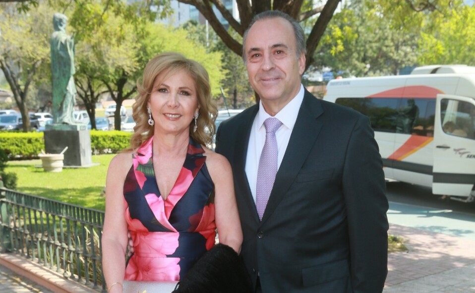 Ana Ritz de Alada y Jorge Aldape. FOTO: OMAR VALDEZ