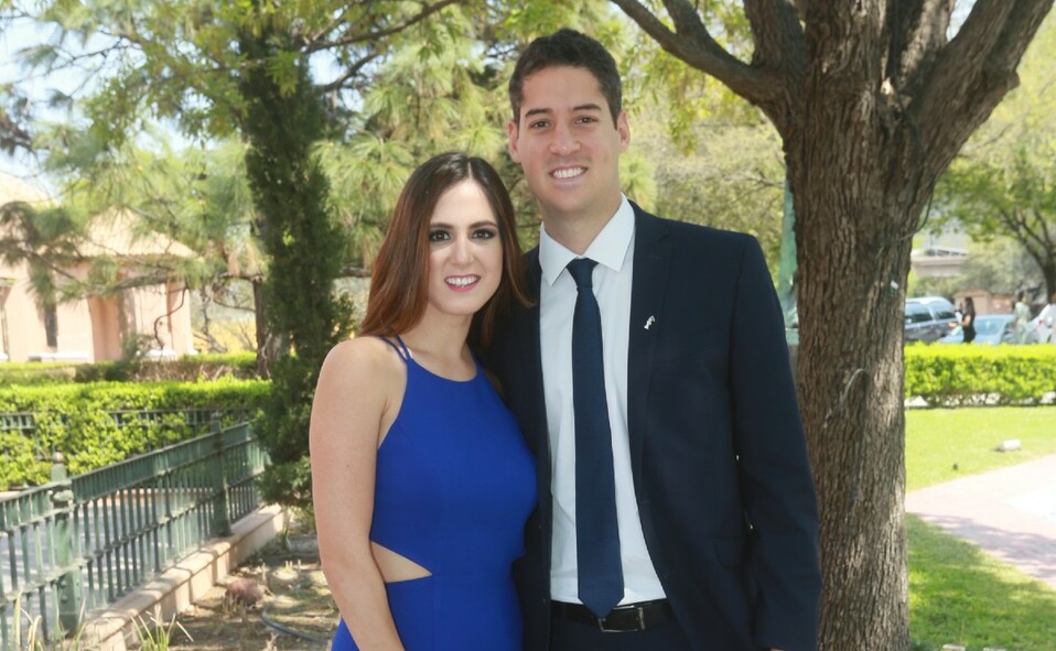 Andrea Martínez y Simón Uribe. FOTO: OMAR VALDEZ