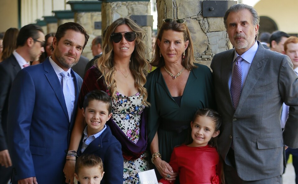 Armando Carrillo, Lorena Morales, Roberta Carrillo,  Armando Carrillo,  Rodrigo Carrillo, Abelardo Morales y Bárbara Garza. FOTO: DANIEL SALDÍVAR