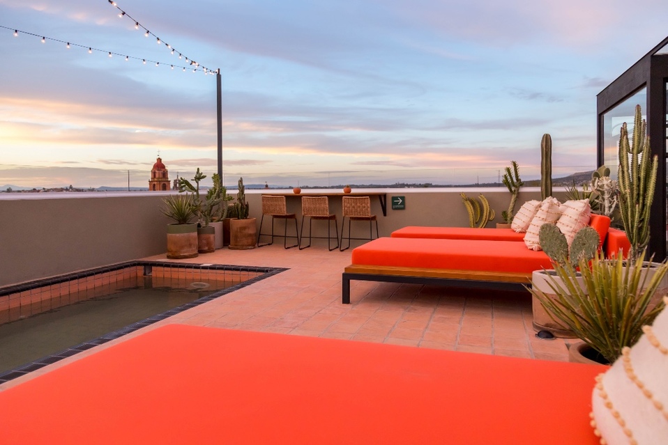 Bekeb está ubicado en la terraza del hotel boutique Casa Hoyos (Fotos: Cortesía).