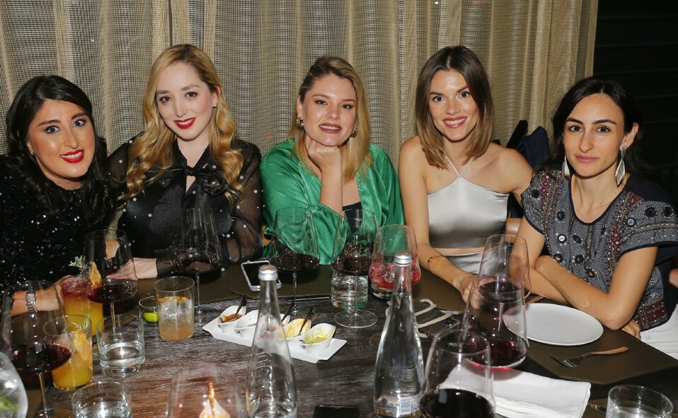 Daniela Romero, Steph De la Garza, Amanda Versteeg, Nicky Versteeg  y Pau de Garza. FOTO: DANIEL SALDÍVAR