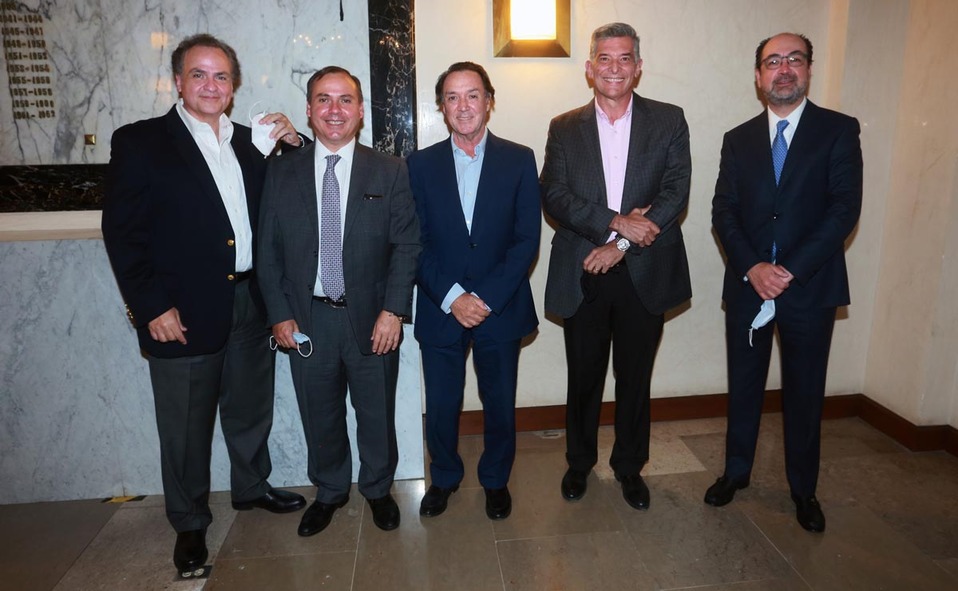 Jorge Zubieta y Landa, Gabriel Zubieta y Landa, Edmundo Gil, Luis Treviño y Carlos Montaño / Fotos: Omar Valdez