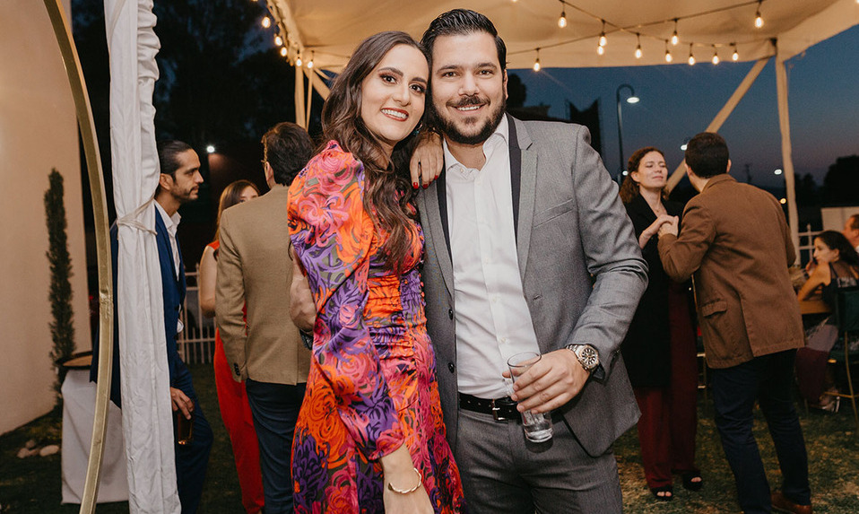 Karen Ortiz y Mauricio Condey