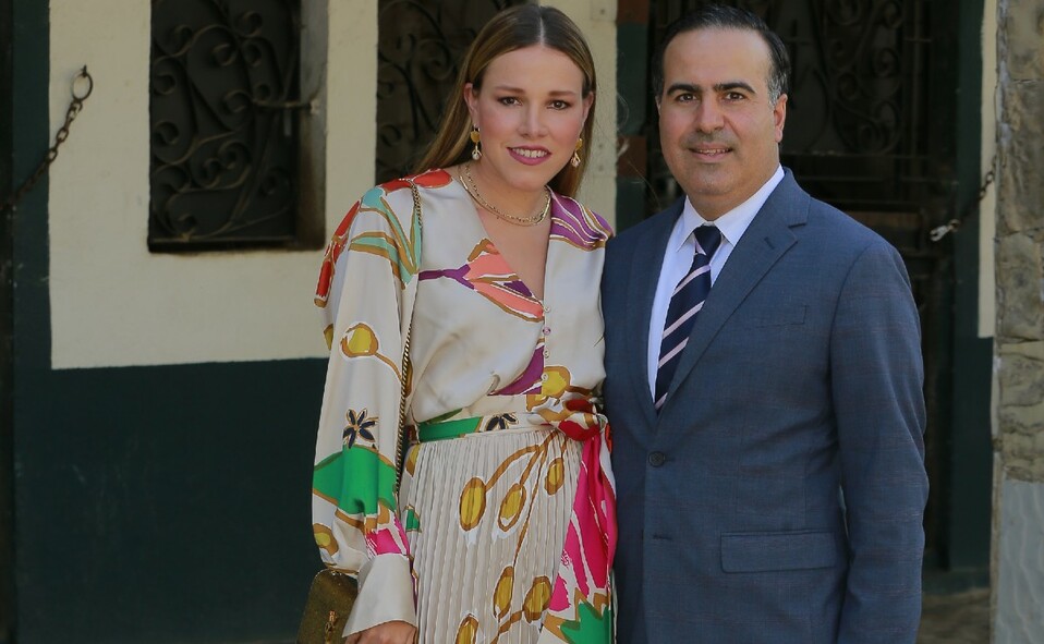 Magda Cantú de Iga y Nicolás Iga. FOTO: DANIEL SALDÍVAR