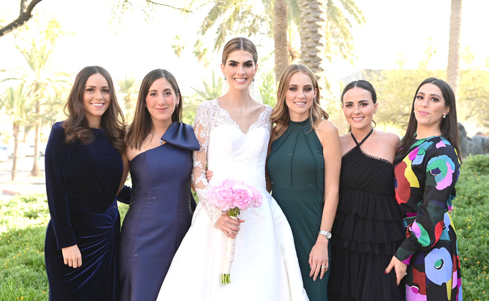 Majo, Paloma, Diana, Lorenza, Daniela y María