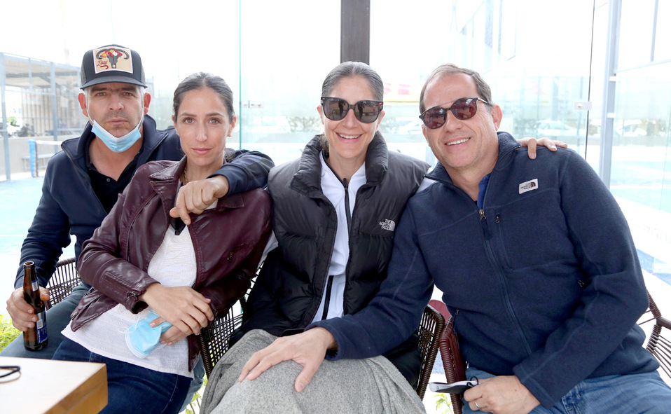 Nacho, Bego, Gabriela y Rafael