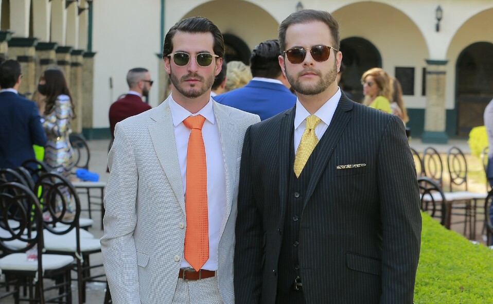 Pablo Treviño y Francisco Morales. FOTO: DANIEL SALDÍVAR
