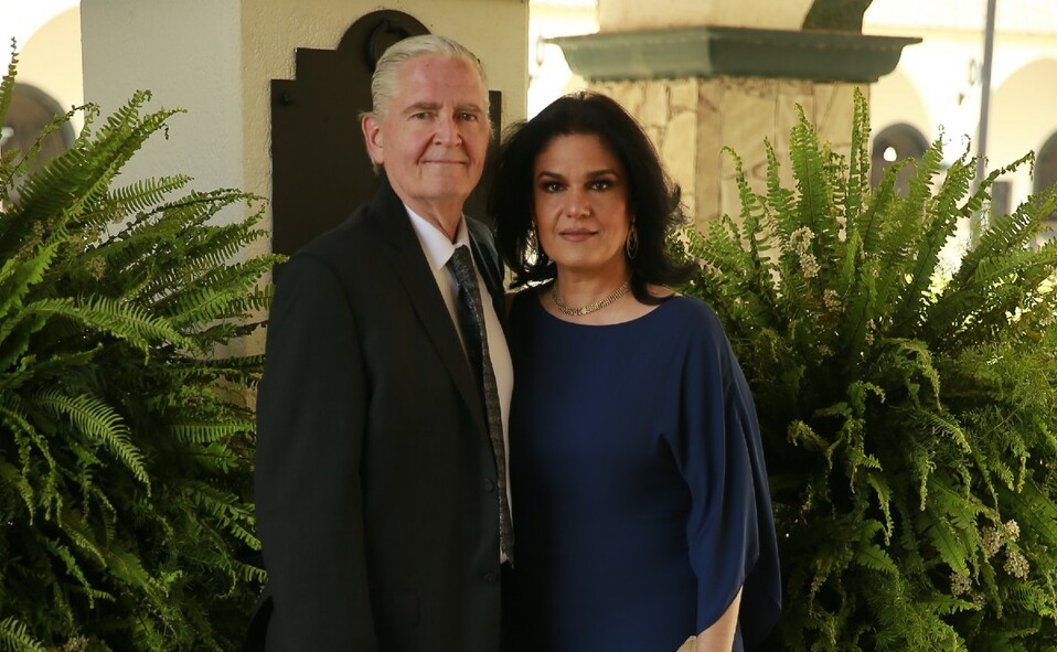 Roland Baumann y Miriam de Baumann. FOTO: DANIEL SALDÍVAR