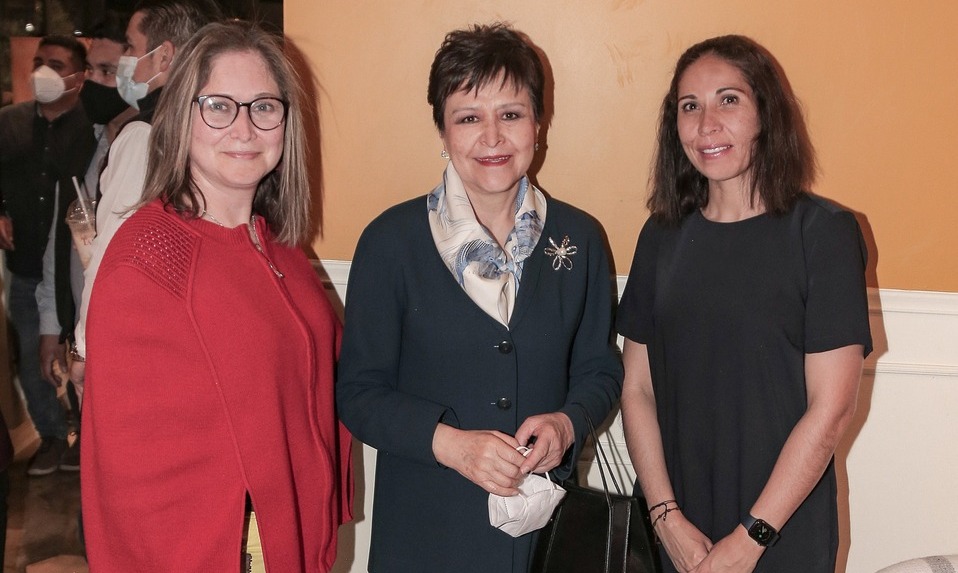 Maribel Villegas, Francisca de Becerril y Xóchitl Chávez / Foto: Carlos Dayan Aparicio.