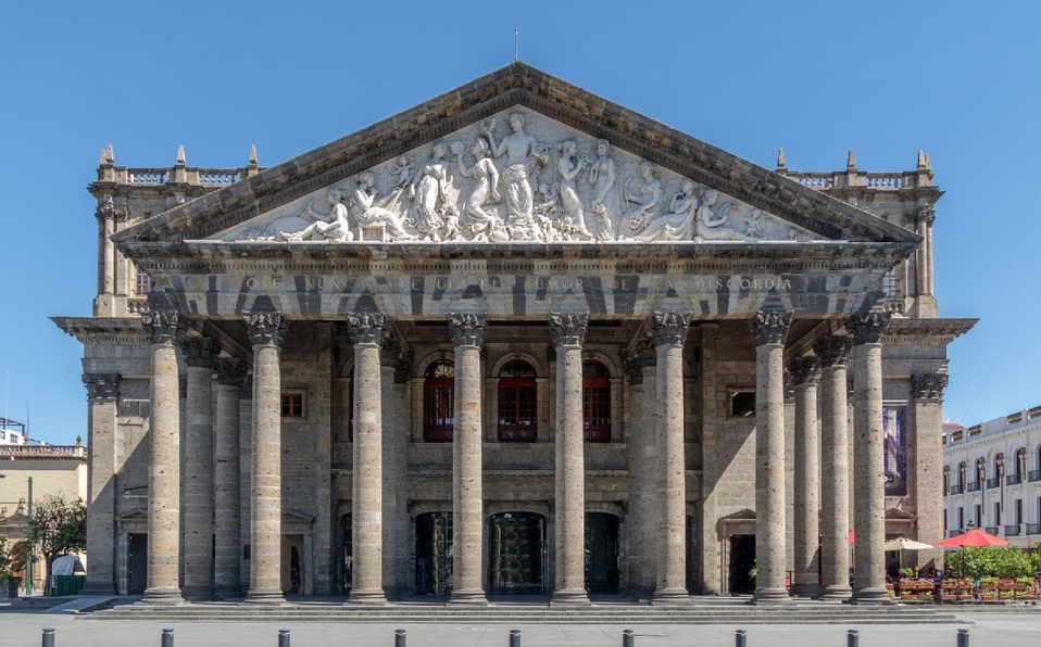Teatro Degollado en Guadalajara