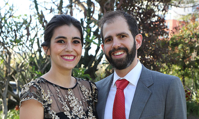 Fabiola Flores y Javier Pérez Bouquet