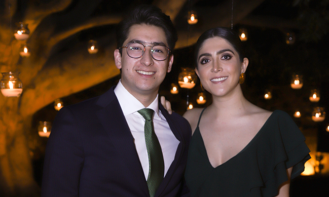 Bryan Rodríguez y Andrea Mejía