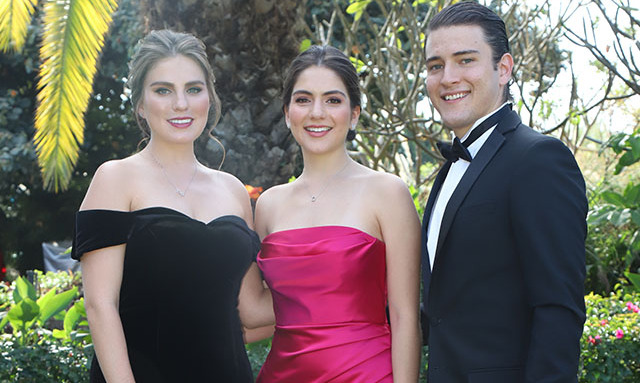 Pilar Gómez Ibarra, Rocío Gómez Ibarra y Diego Gómez Ibarra