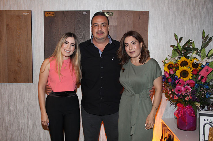 Bárbara Chávez, David Moreno y Marisela Campos.