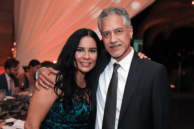 Claudia Barajas y Paco Ahumada