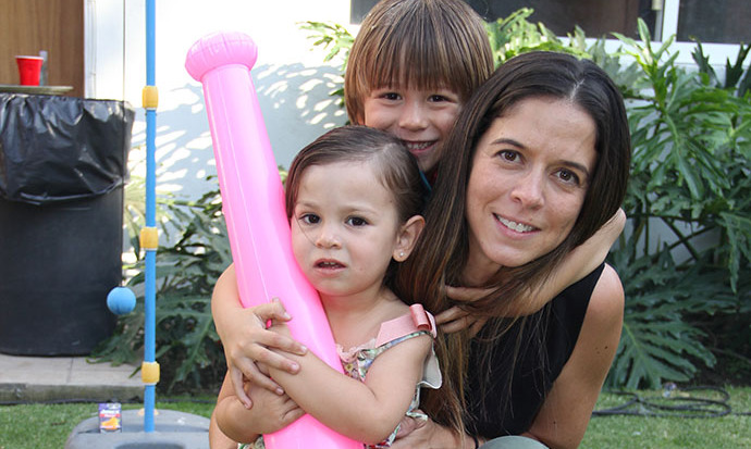 Alexa González, Cristòbal Gonzàlez y Vicky del Monte