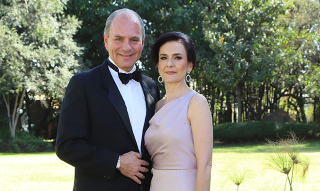 Papás de la novia, Francisco Gómez Ibarra Ontiveros y María del Rocío Pérez Gil Arriola