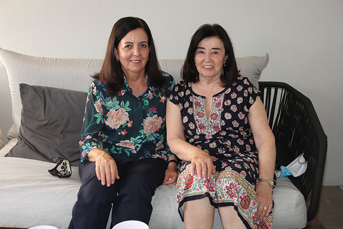 Gabriela de Castillo y Ángeles Sánchez.