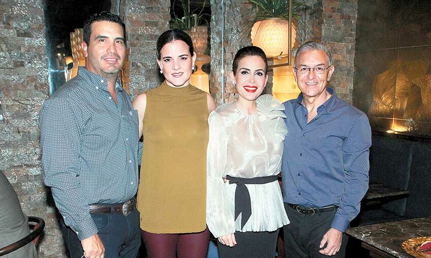 Rubén Salazar, Cindy Caballero, Diana Terrazas y Antonio del Río/ Fotos: José Chang