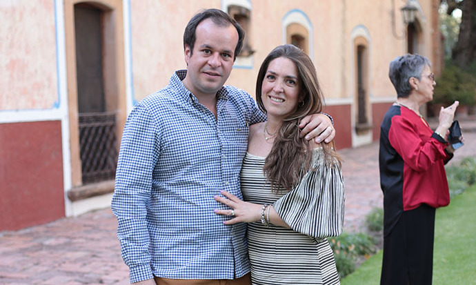 Guillermo Chaim y Tannia Medina