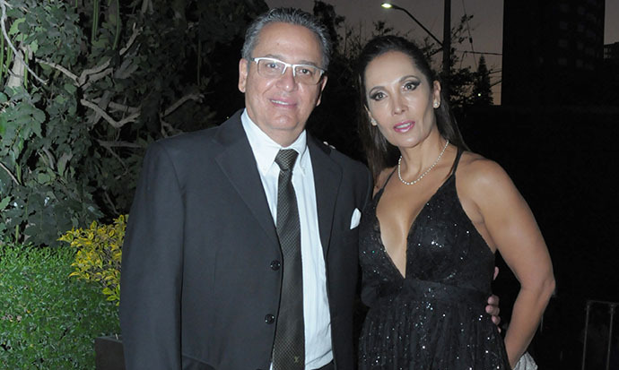 Calo Hernández y Cristina de Hernández