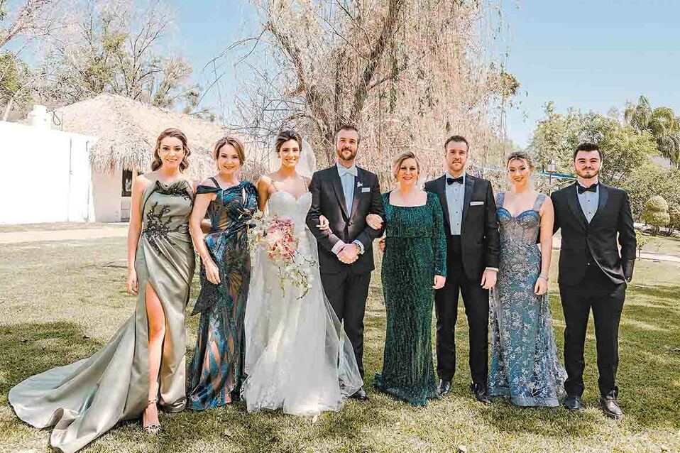 Alejandra Alvarado, Perla Rodríguez, Perla Alvarado, Gerardo Signoret, Revo Tamez, Héctor Signoret, María Signoret y Esteban Signoret/Fotos: Edgar Veg