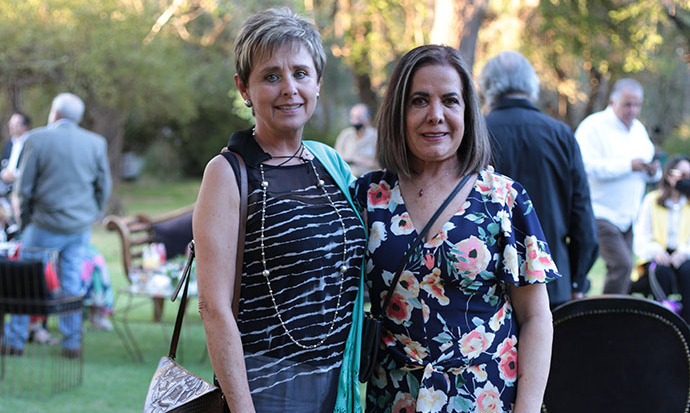Marcela Saldivar y Elvia Terrez