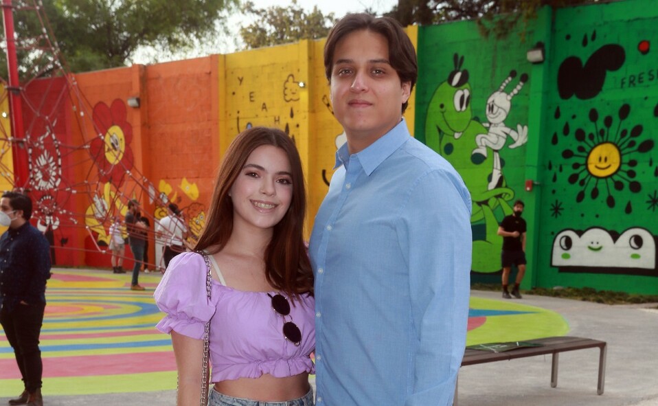 Alana Betanzo y Alan Bezares. FOTO: OMAR VALDEZ