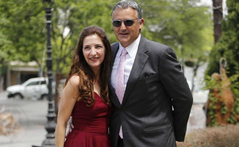 Blanca Livas de Canales y Bernardo Canales. FOTO: STAFF CHIC