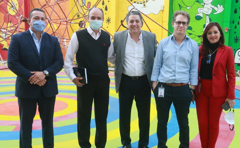 Eduardo Castro, Jorge Sotelo, Gabriel Martinez, Gerad Graves y Rosy Romo.