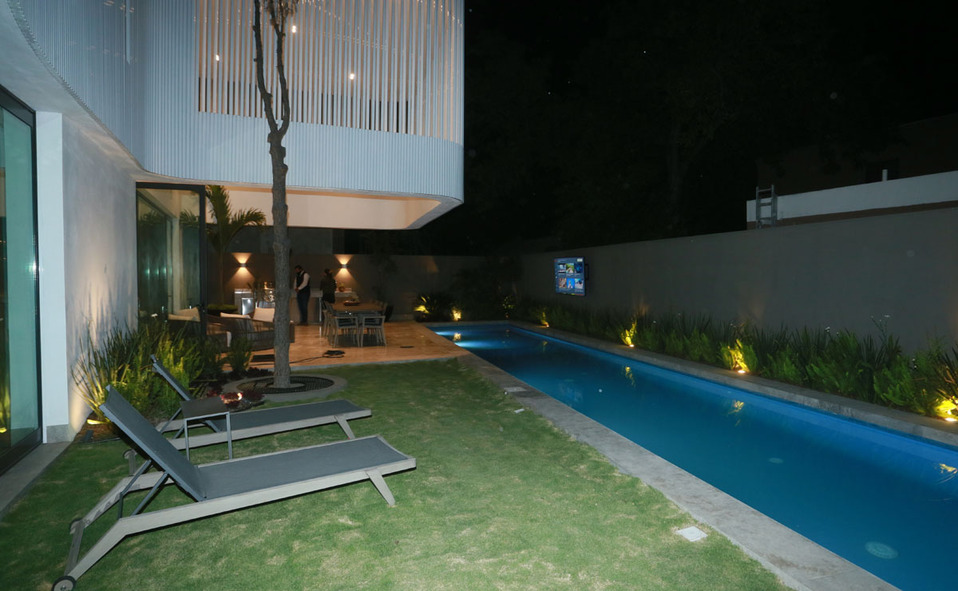 Exterior de la casa del Tec / Fotos: Omar Valdez