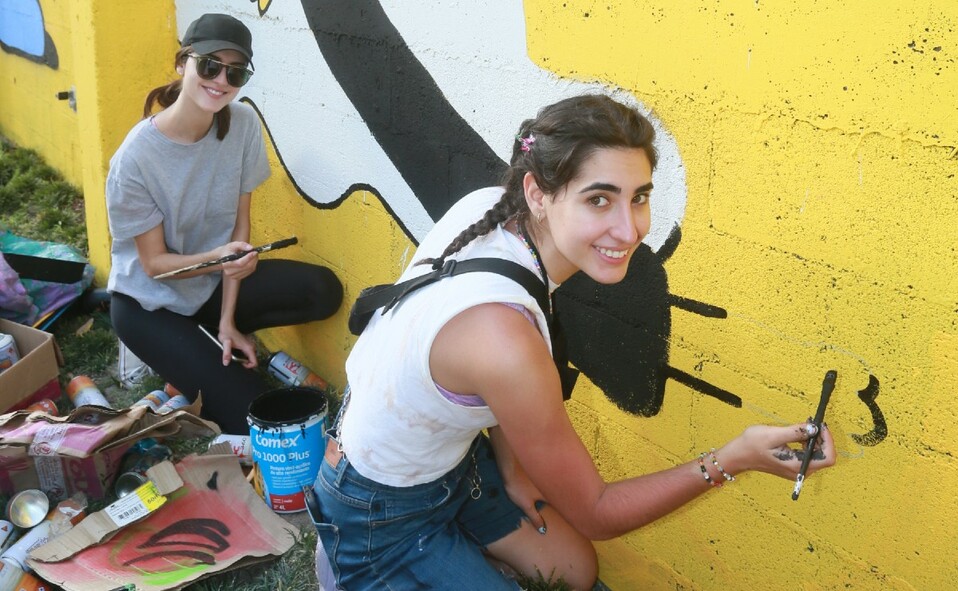 Renee Vaca  y Sofía Martínez. FOTO: OMAR VALDEZ