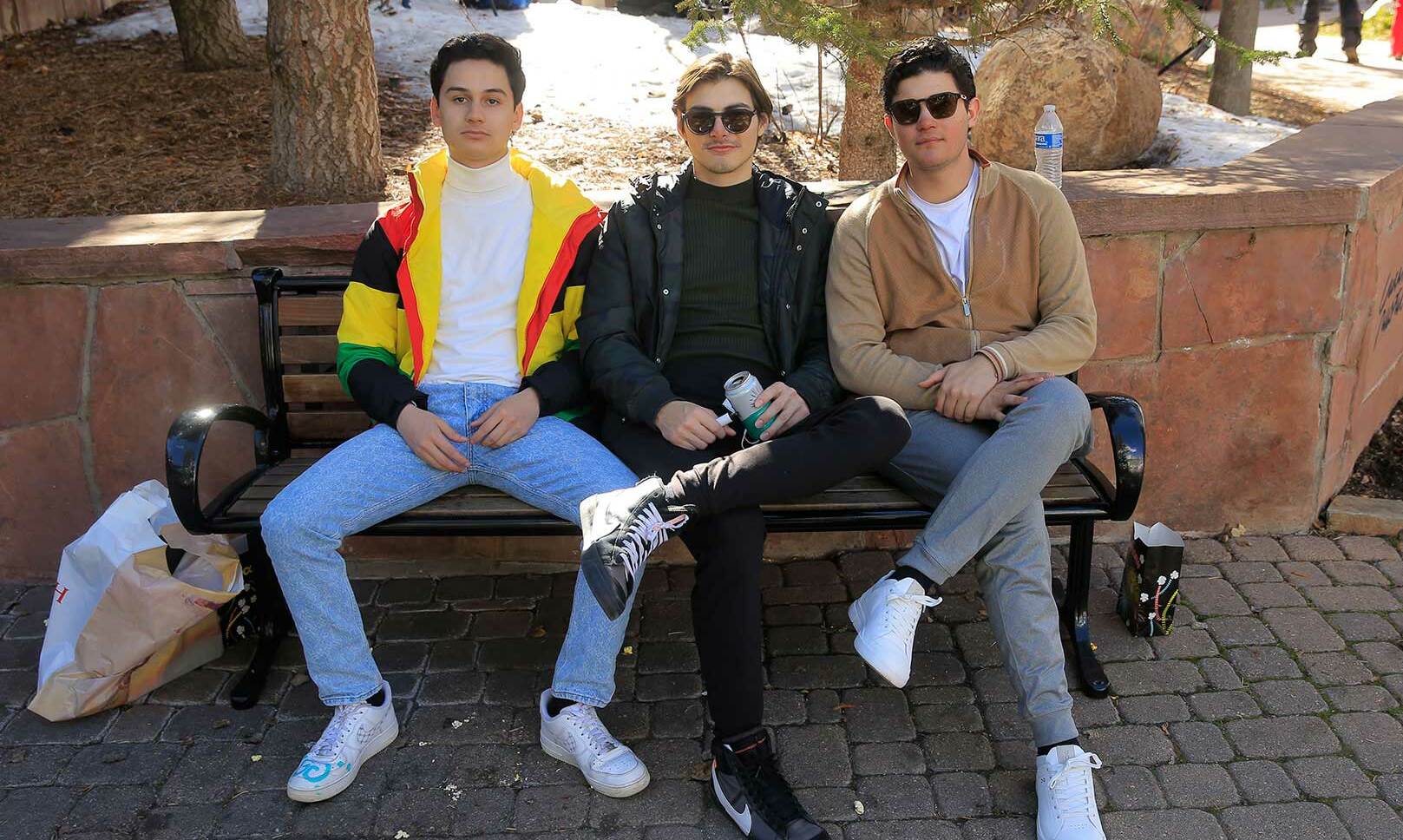 Eugenio Jiménez, Patricio Gracia y Diego Luna / Foto: Daniel Saldívar