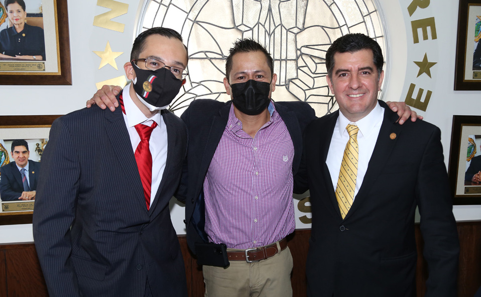 Alejandro, Jorge y Jacinto
