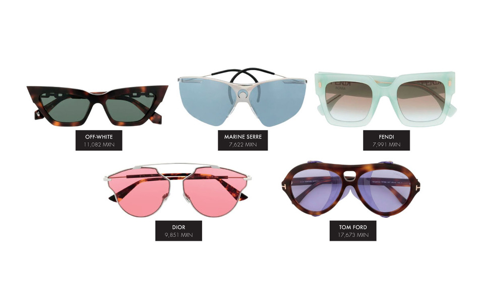ALL EYES ON YOU: El cat eye, las armazones y micas en tonos pastel son las apuestas más fuertes para esta temporada.