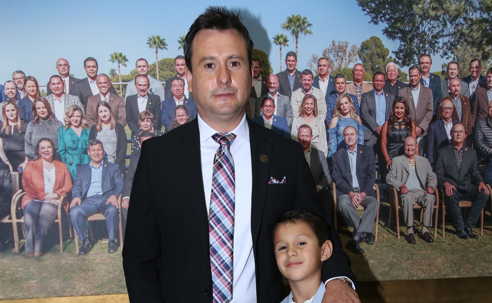 Héctor Iván y Maximiliano