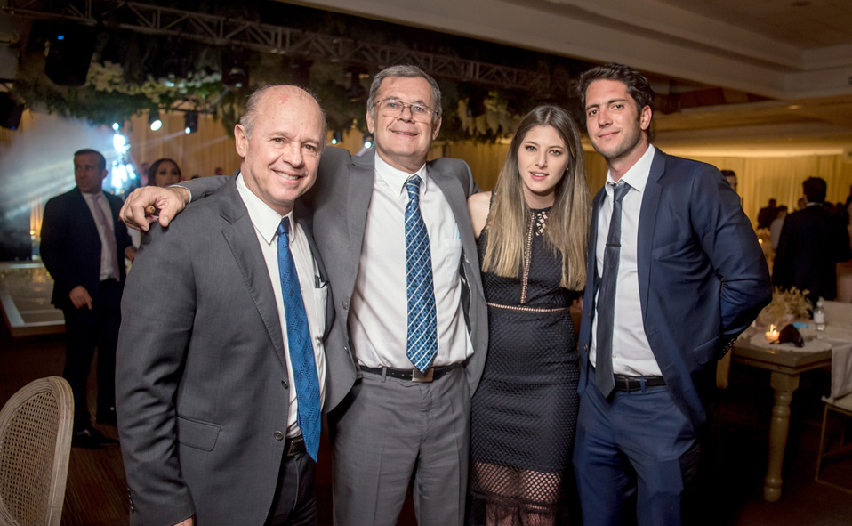Javier, Jorge, Gisela y Jorge