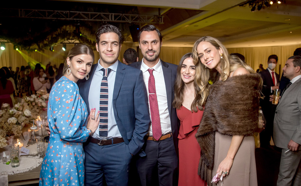Mariana, Héctor, Juan Carlos, Carola y Susana