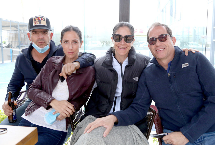 Nacho, Bego, Gabriela y Rafael