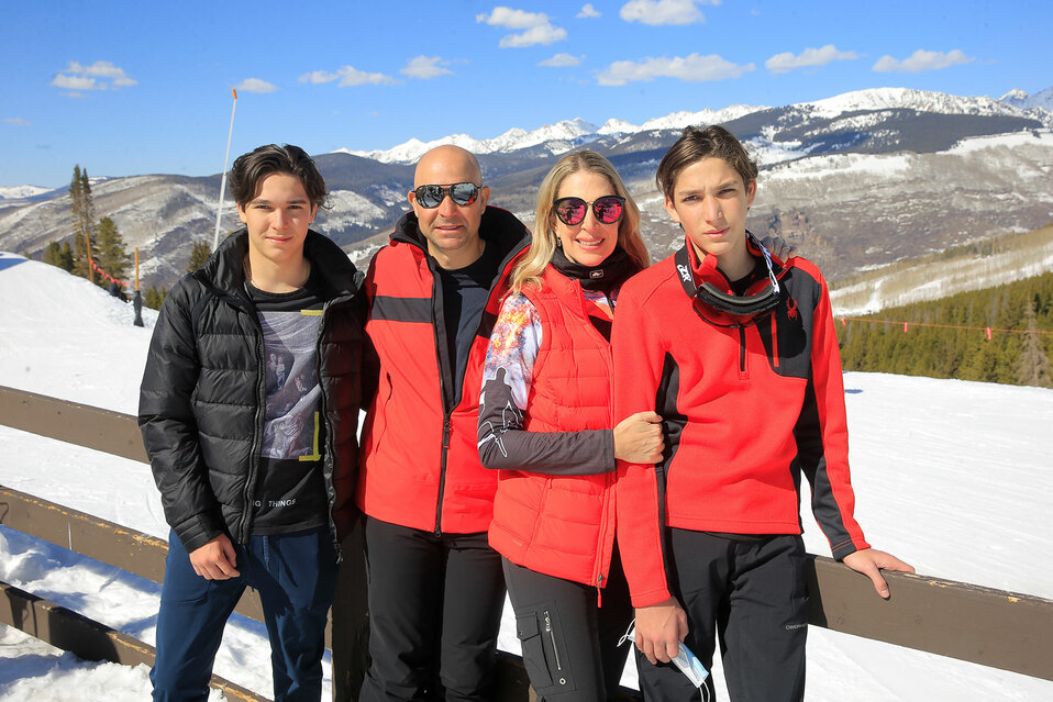 Raúl Berlanga, Raúl Berlanga, Viviana Magaña de Berlanga y Darío Berlanga