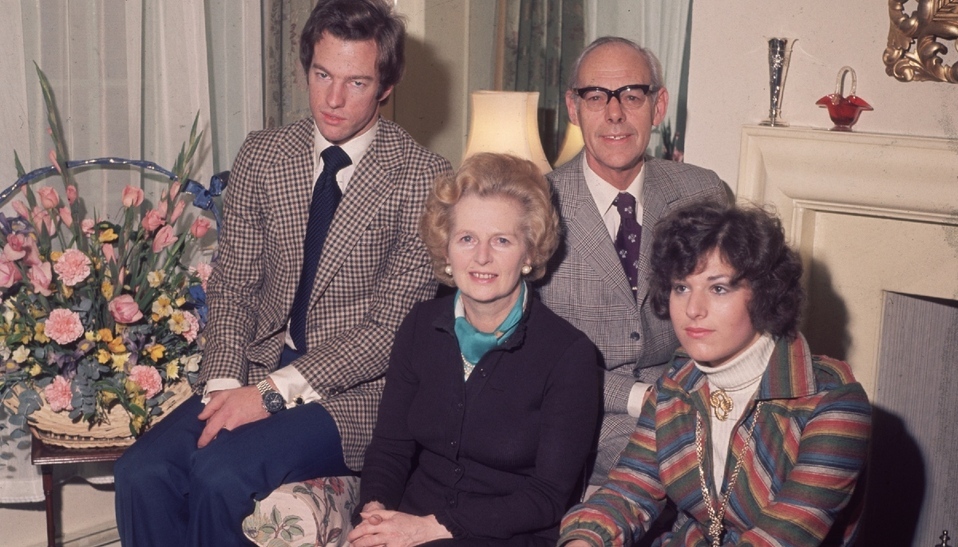 Ellos son los hijos de Margaret Thtacher (Foto: Getty Images)