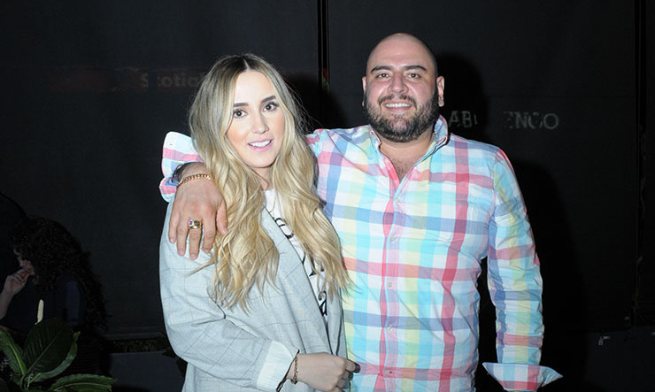 Michelle Muñoz y  Enrique Lizárraga