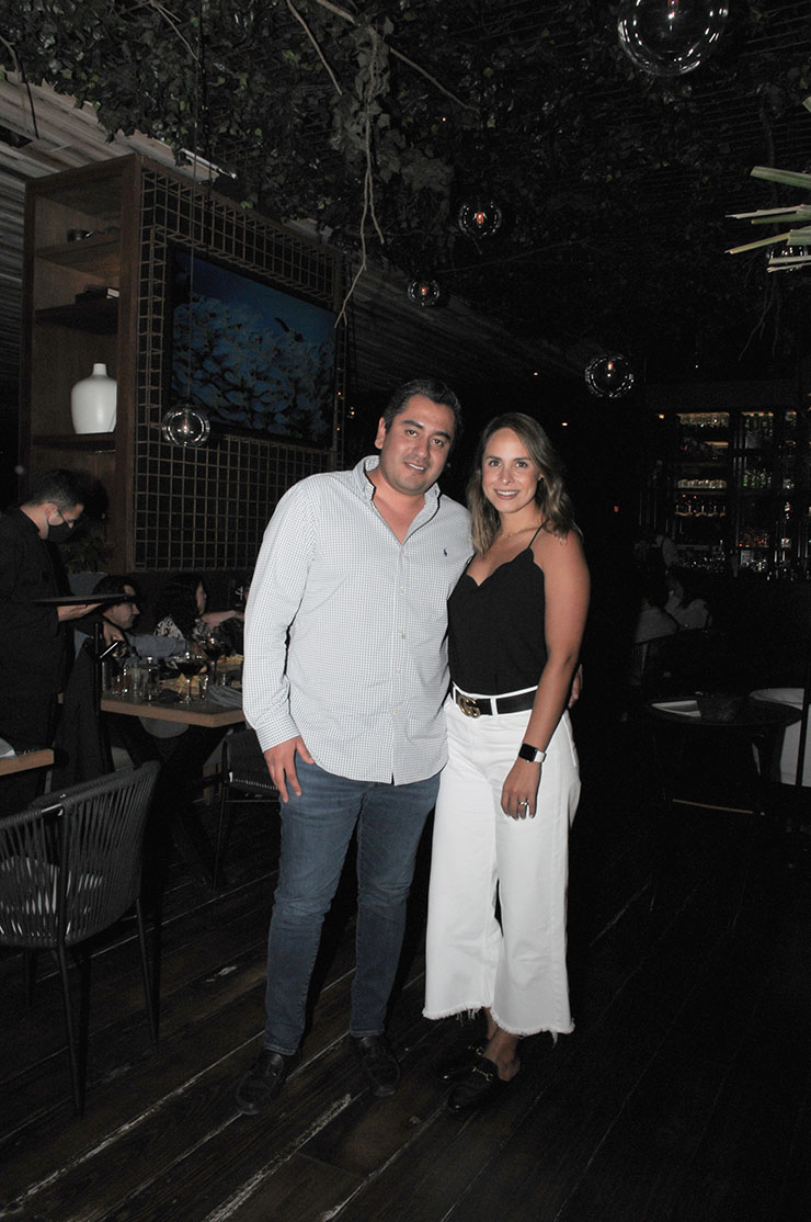 Carlos Gamiño y Daniela López
