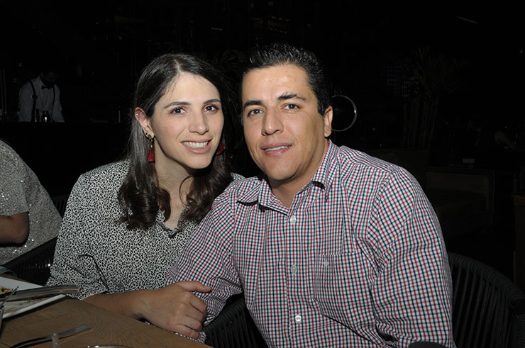 Gabriela Castro y Felipe Bautista