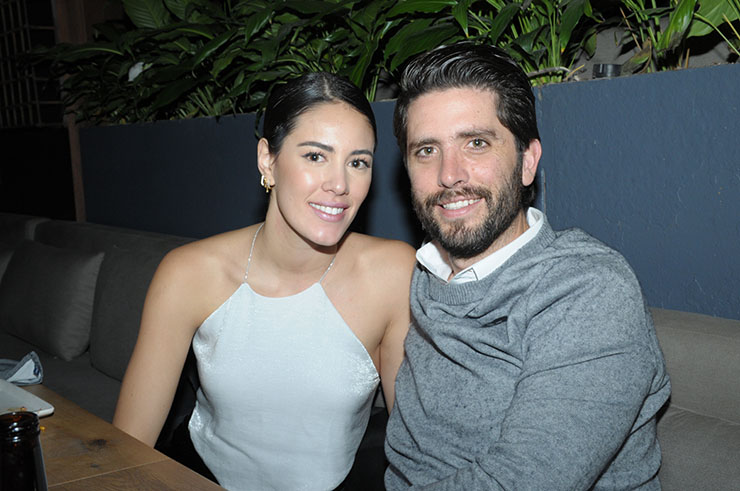 Sofía Olson  y Gonzalo Leaño