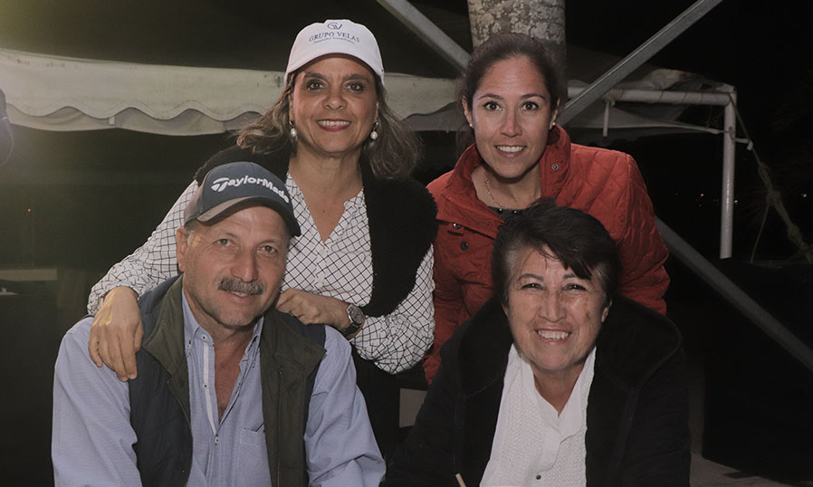 Neno Scheikabán, Mónica Romero, Hugo Hernández y Loloy Romero / Fotos: Dennis Hernández