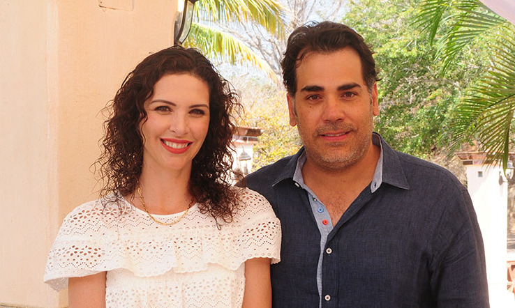 Michelle Leaño y Javier Salgado