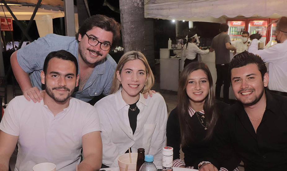 Gonzalo Edgar, Guillermo García, María Rivera, Rebeca Schekaibán y Carlos rivera/ Fotos: Dennis Hernández