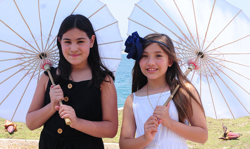 Romina Salgado y Martina Salgado