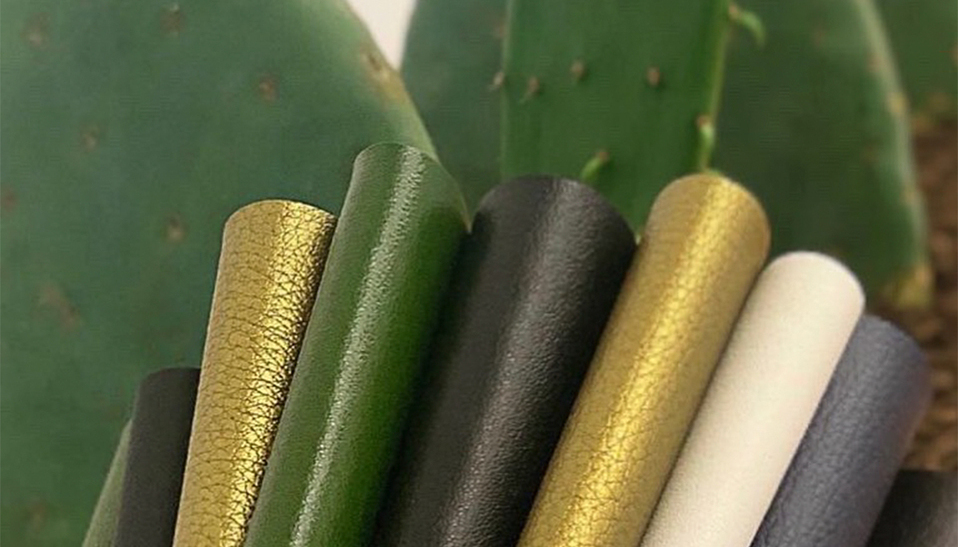 El producto elaborado con nopal tiene características similares a la piel animal. Foto: Instagram Desserto